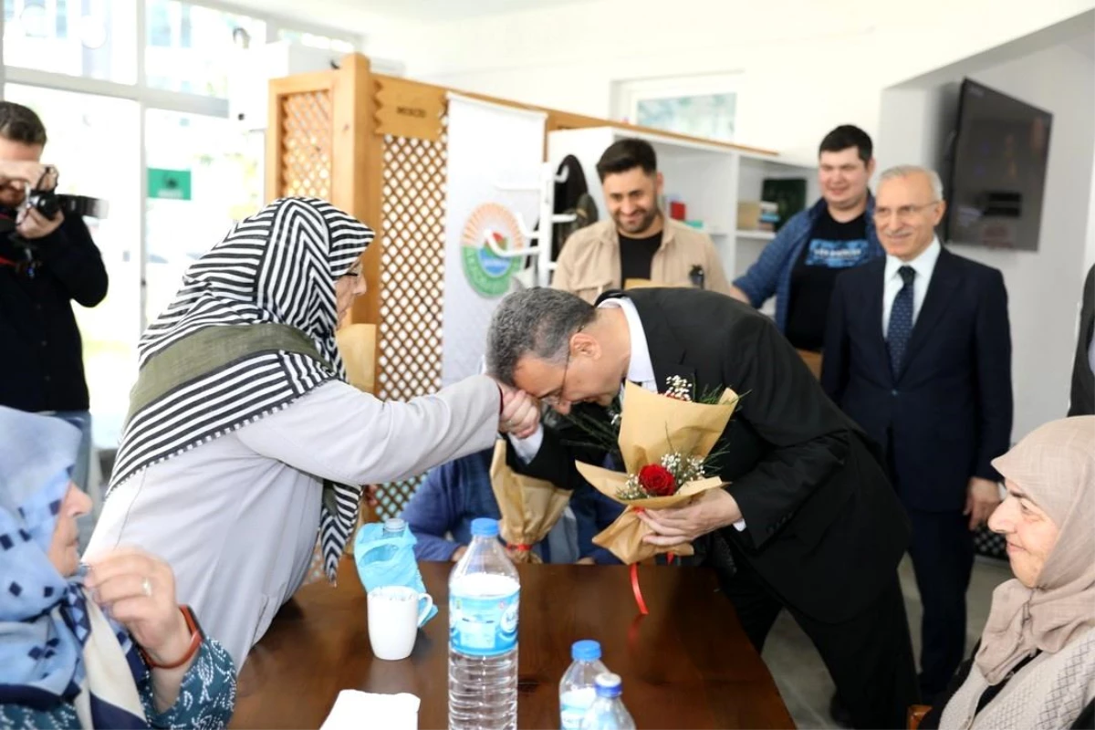 İlkadım Belediye Başkanı İhsan Kurnaz, Ata Ocağı sakinlerini ziyaret etti