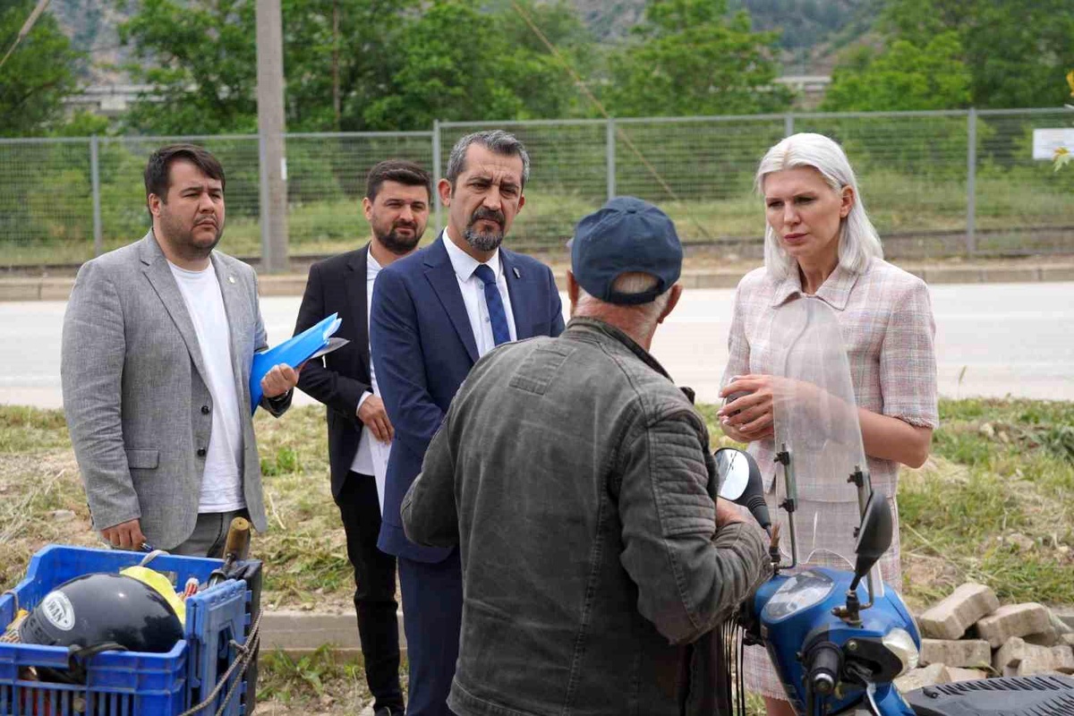 Belediye Başkanı Melek Mızrak Subaşı, Orhangazi (Soğuksu) mahallesinde incelemelerde bulundu