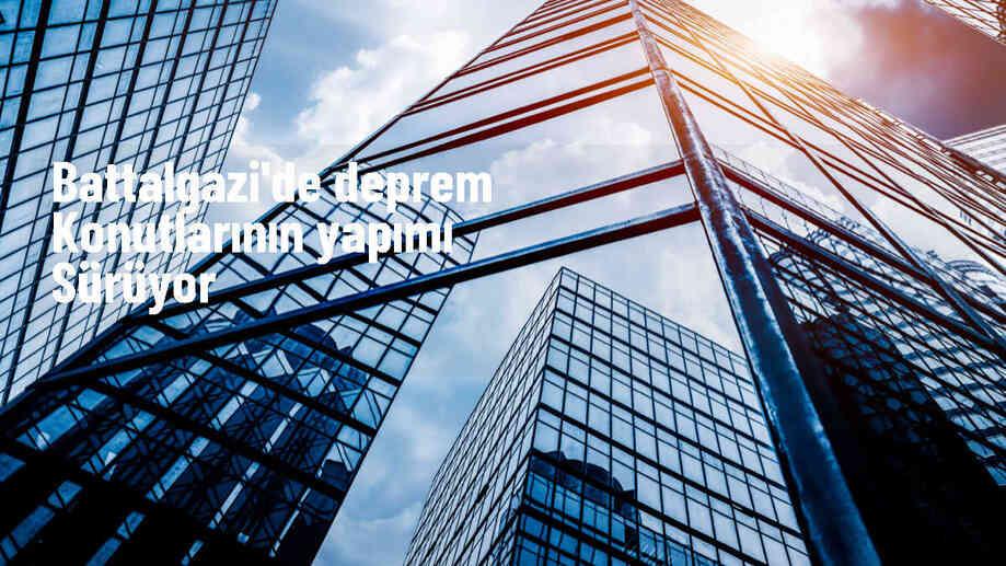 Battalgazi Belediye Başkanı Bayram Taşkın, Orduzu Gelinciktepe\'deki deprem konutlarını inceledi