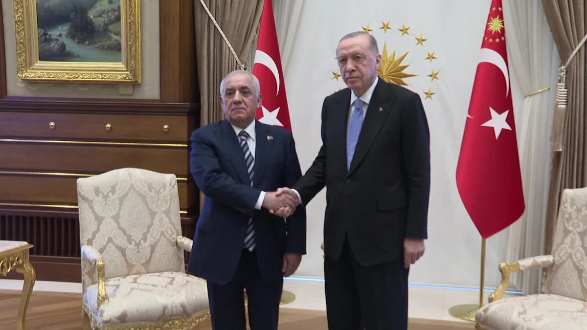 Cumhurbaşkanı Erdoğan, Azerbaycan Başbakanı Asadov\'u kabul etti