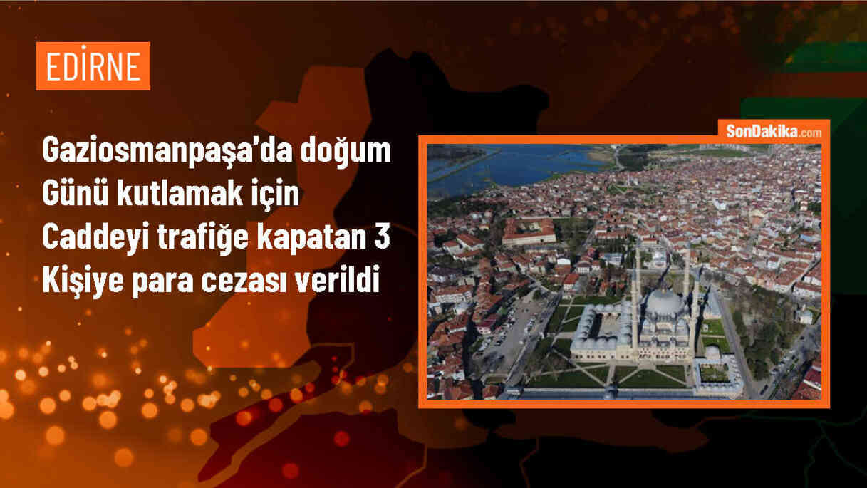 Gaziosmanpaşa\'da Caddeyi Trafiğe Kapatanlara 17 Bin 834 Lira Cezası