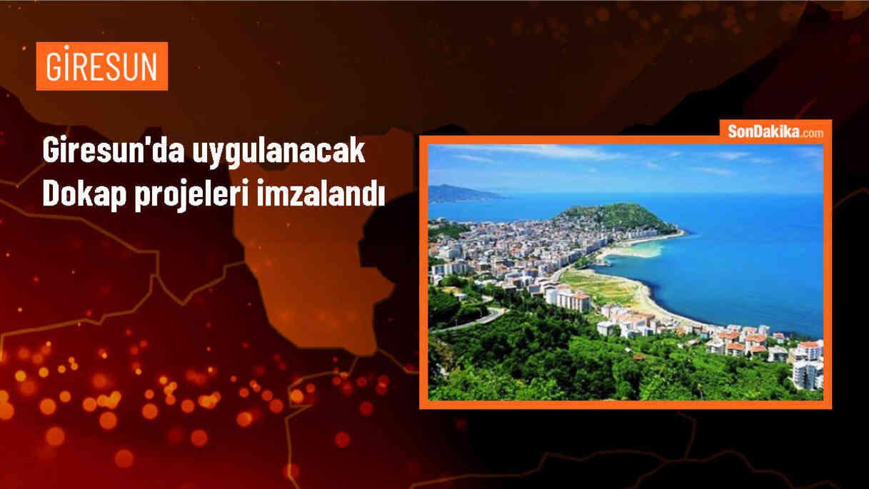 Giresun\'da DOKAP Projeleri İçin İmza Töreni