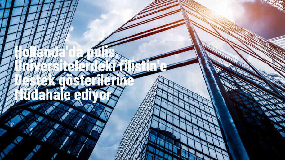 Hollanda\'da Filistin Protestolarına Polis Müdahalesi Devam Ediyor