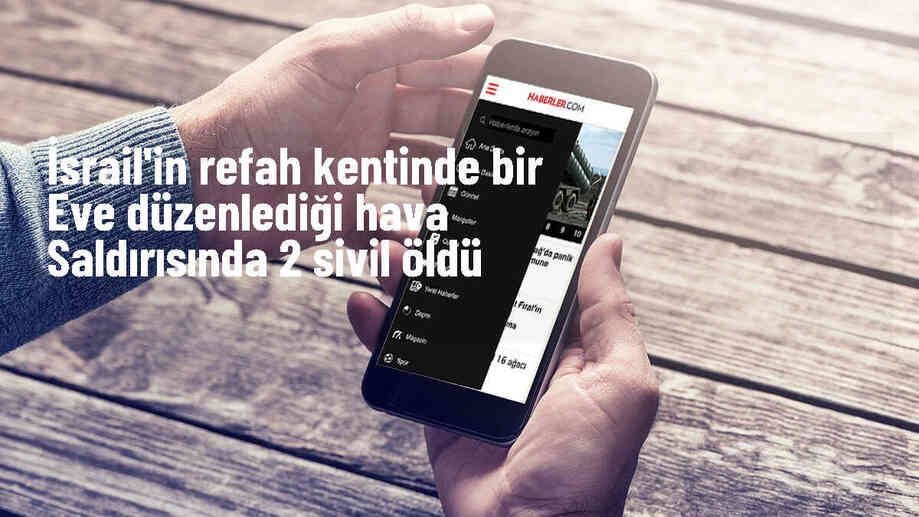 İsrail\'in Gazze\'deki hava saldırısında 2 sivil öldü