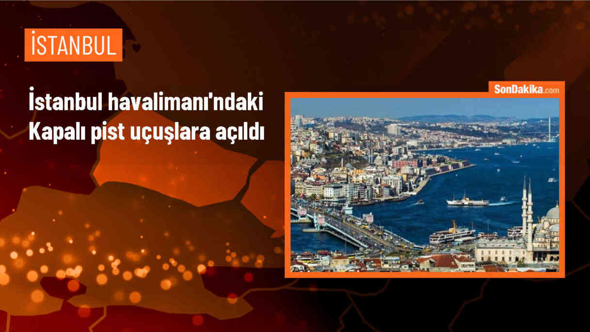 İstanbul Havalimanı\'nda kargo uçağı acil iniş yaptıktan sonra pist yeniden açıldı