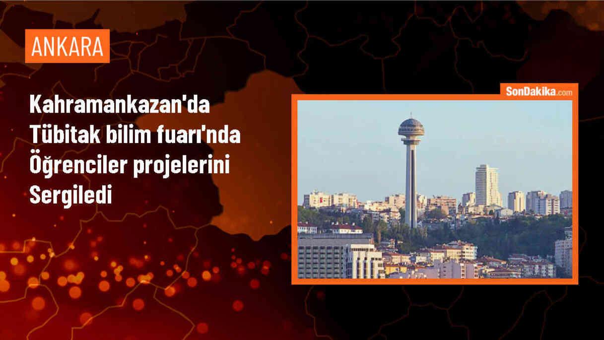 Ankara\'da Fatih Ortaokulu tarafından düzenlenen TÜBİTAK Bilim Fuarı açıldı