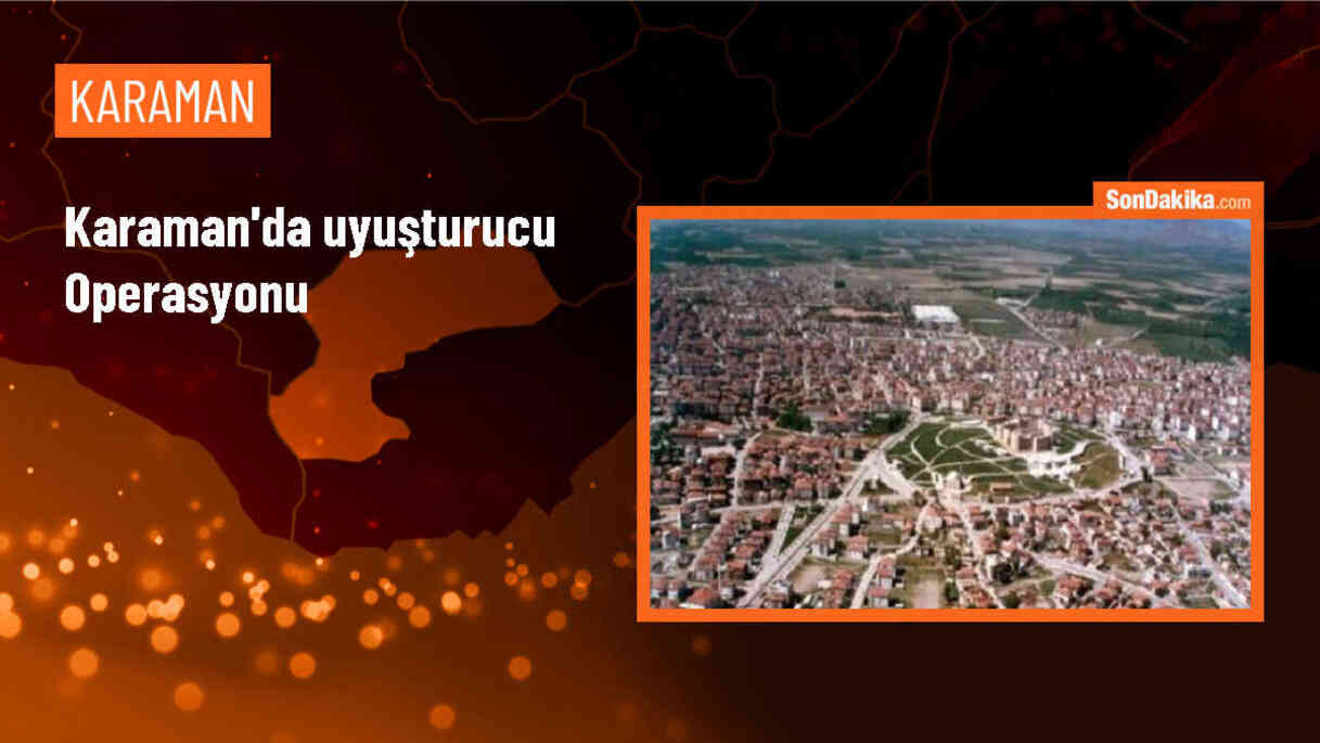 Karaman\'da jandarma operasyonunda 2 şüpheli gözaltına alındı