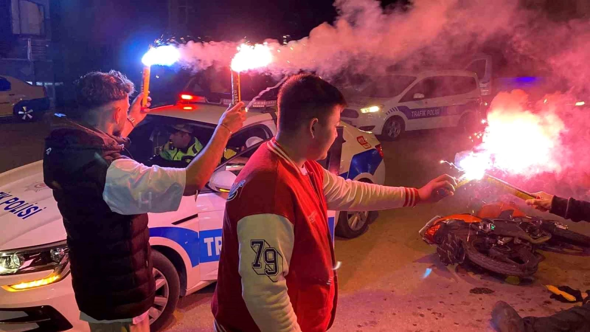 Karabük\'te kaza ihbarına giden polisler sürprizle karşılaştı