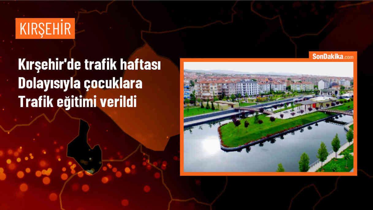 Kırşehir\'de Çocuklara Trafik Eğitimi Verildi