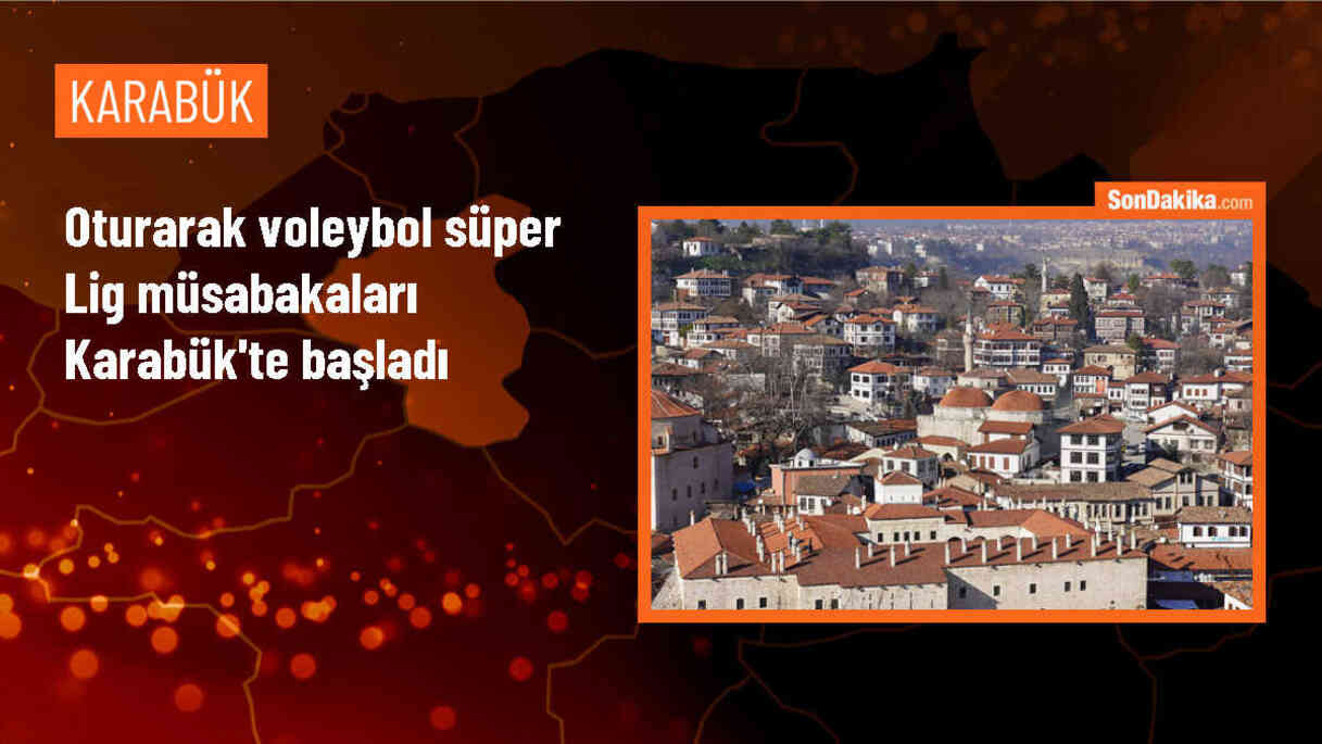 Oturarak Voleybol Süper Lig 1. etap müsabakaları Karabük\'te başladı