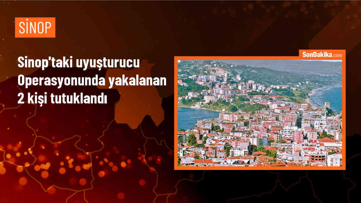 Sinop\'ta düzenlenen uyuşturucu operasyonunda 2 zanlı tutuklandı