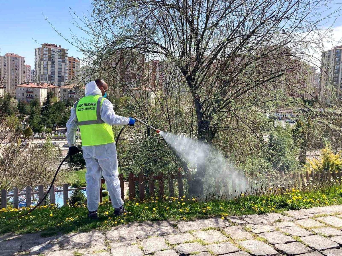 Talas Belediyesi, yaz mevsiminde sivrisineklere karşı erken önlem alıyor