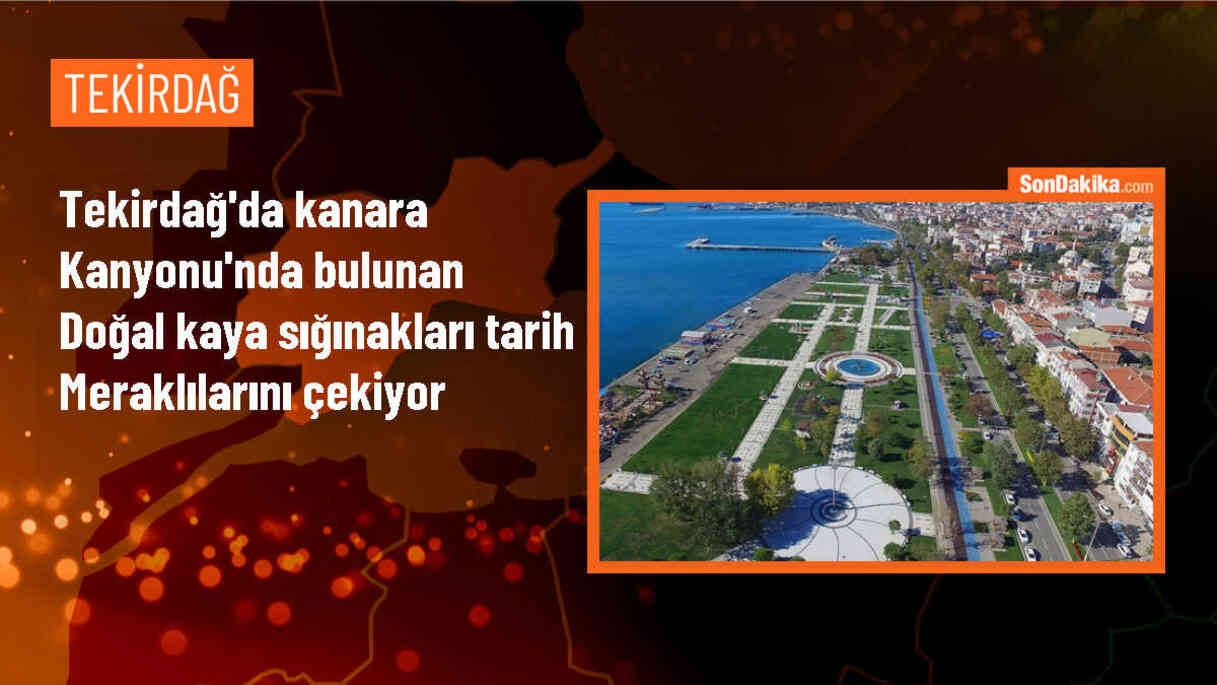 Tekirdağ\'daki Kanara Kanyonu Tarih Meraklılarını Bekliyor