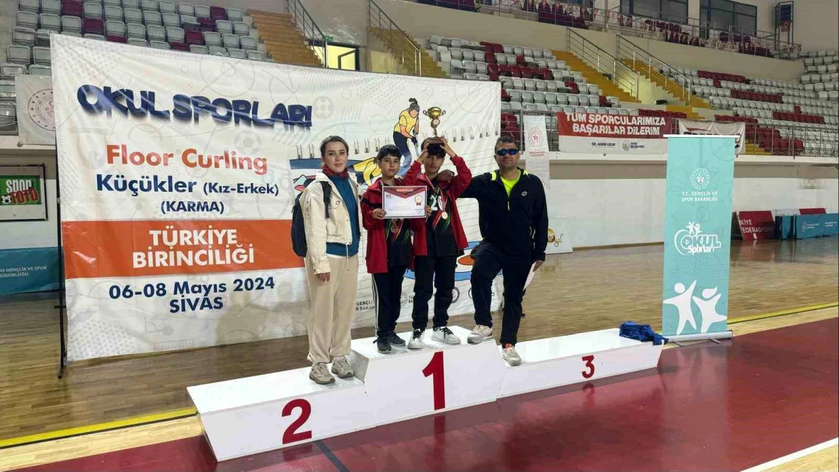 Diyarbakır takımları floor curling Türkiye Şampiyonası\'nda başarılı oldu