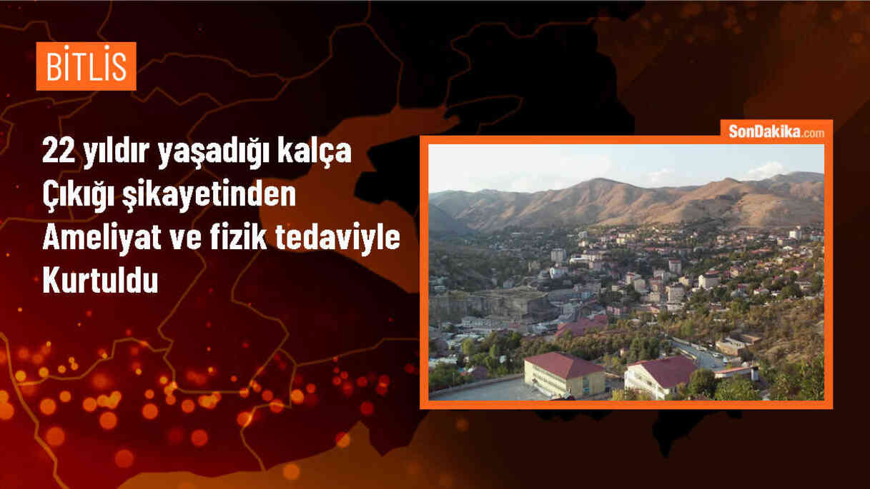 Düşme sonucu kalçası çıkan genç kadın sağlığına kavuştu