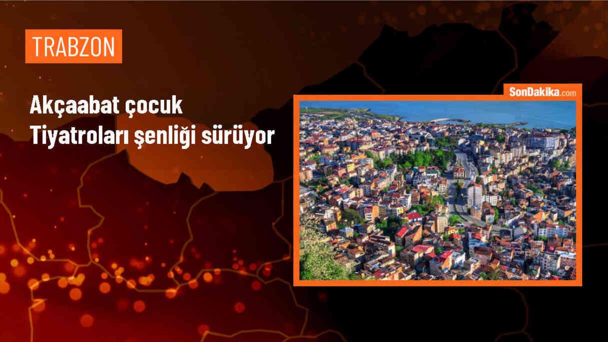 Trabzon\'da 4. Akçaabat Çocuk Tiyatroları Şenliği Devam Ediyor