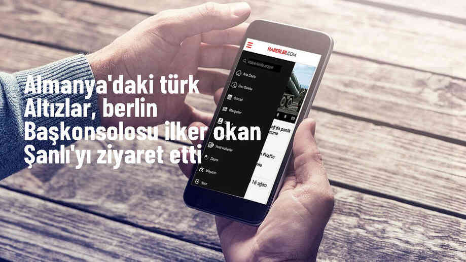 Berlinli Altızlar Başkonsolos İlker Okan Şanlı\'yı ziyaret etti