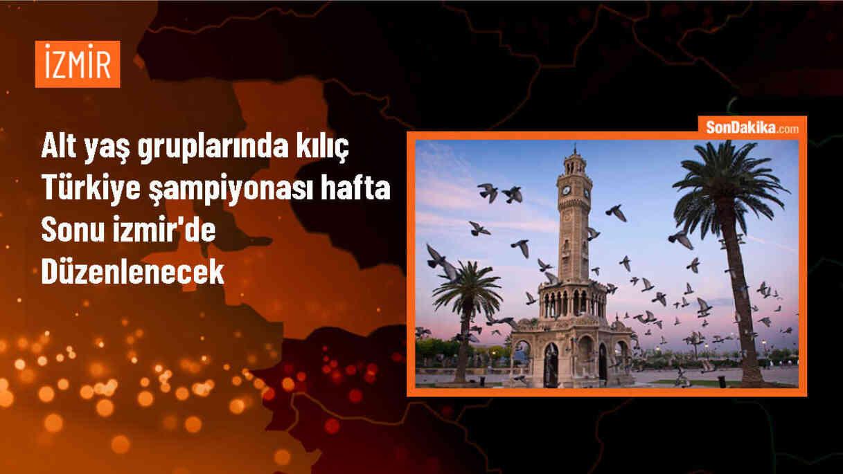 Eskrimde 10-12 ve 14 yaş altı Kılıç Türkiye Şampiyonası yarın İzmir\'de başlıyor