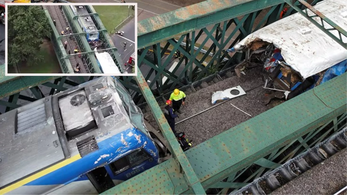 Arjantin\'de banliyö treni kaza yaptı, 60 kişi yaralandı