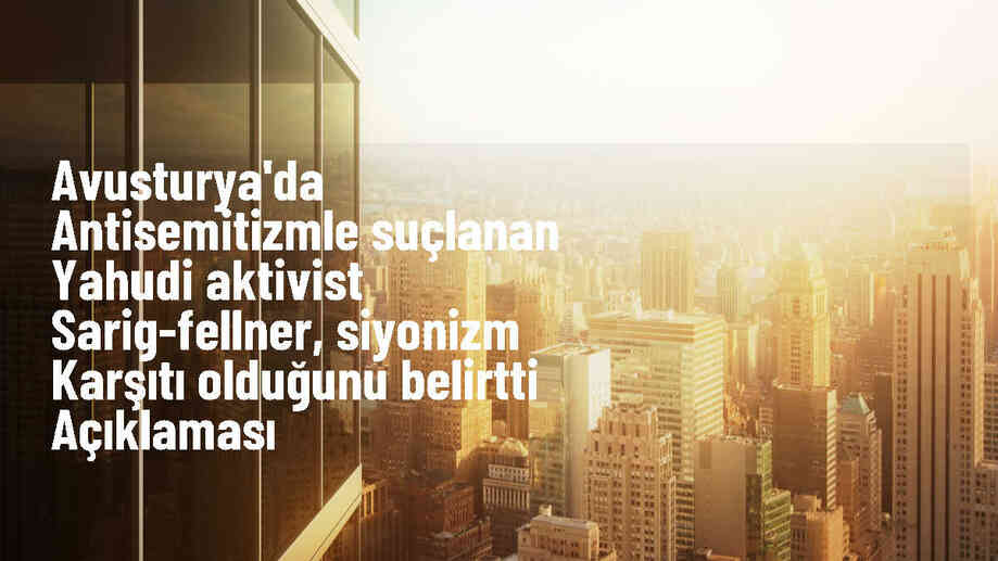 Filistin Destekçisi Yahudi Aktivist İsrail\'e Karşı Eleştiriye Antisemitist Denmesine Tepki Gösterdi