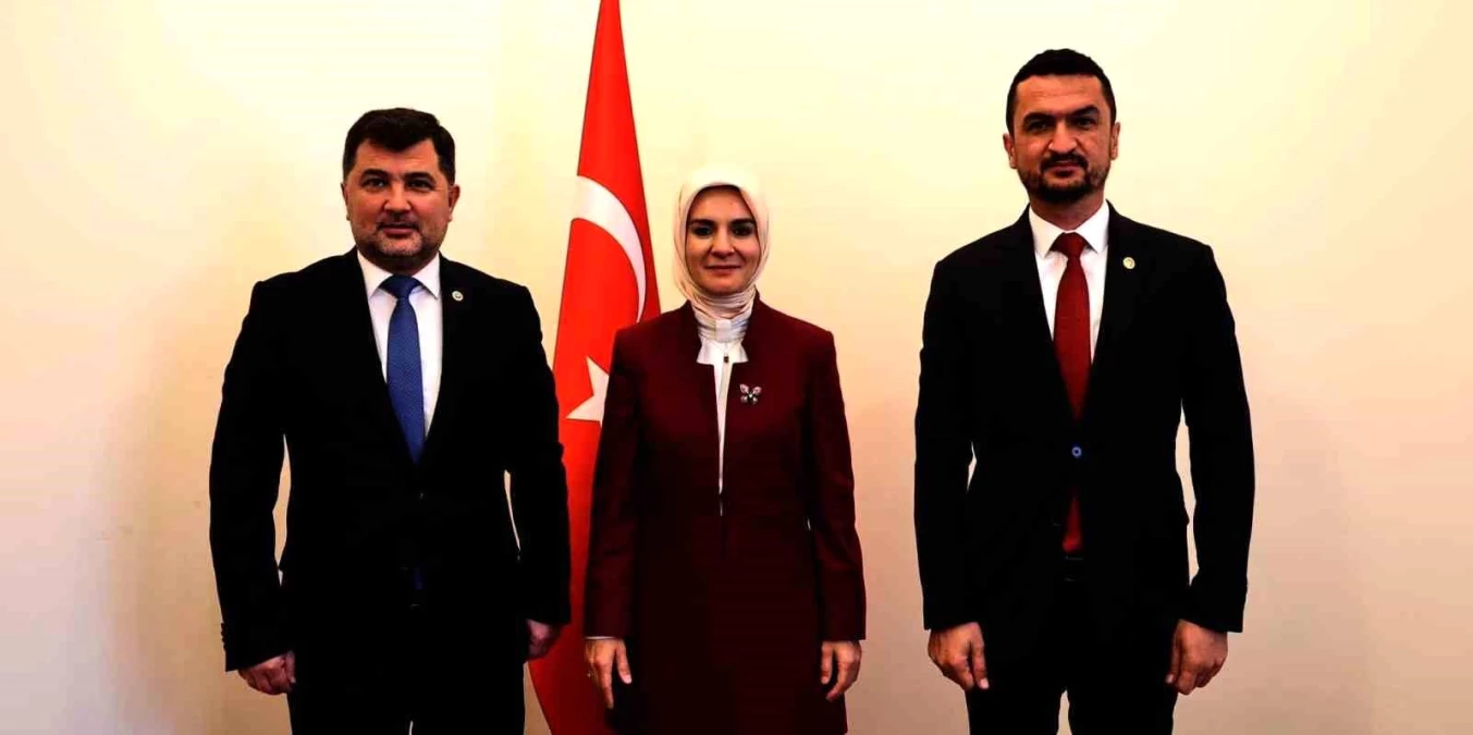 AK Parti Düzce Milletvekili Ercan Öztürk, Bakan Mahinur Özdemir Göktaş ile Düzce\'ye yapılacak yatırımları görüştü
