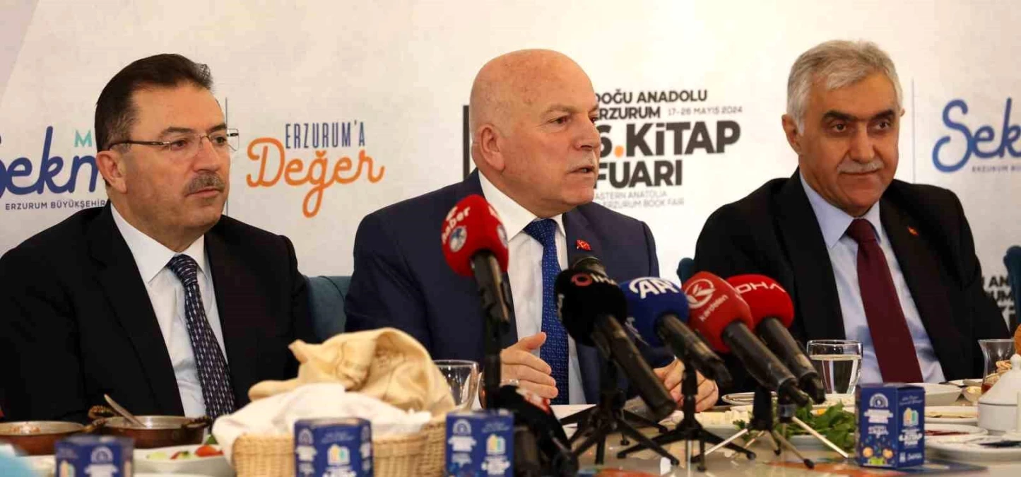 Başkan Sekmen: "Kitap dünyasının kalbi Erzurum\'da atacak"