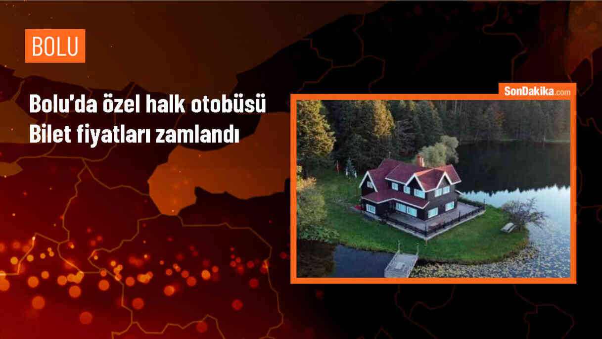 Bolu\'da Özel Halk Otobüslerine Zam Yapıldı