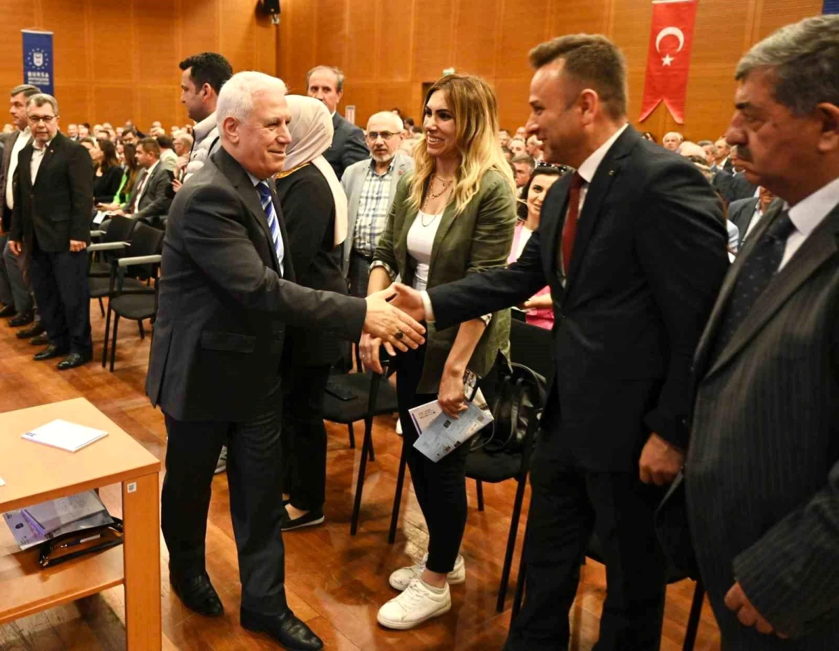 Bursa Büyükşehir Belediye Başkanı Mustafa Bozbey, Muhtarlarla Buluştu