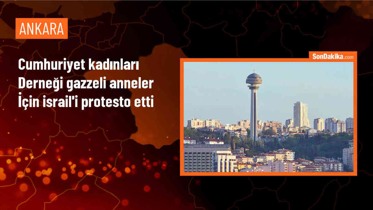 Cumhuriyet Kadınları Derneği İsrail\'i Protesto Etti