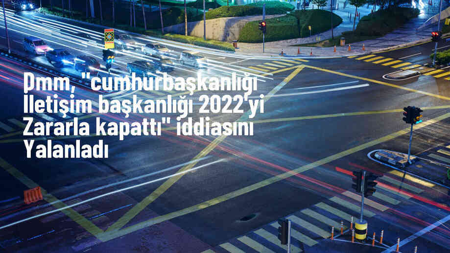 Cumhurbaşkanlığı İletişim Başkanlığı Kar Amacı Taşımıyor