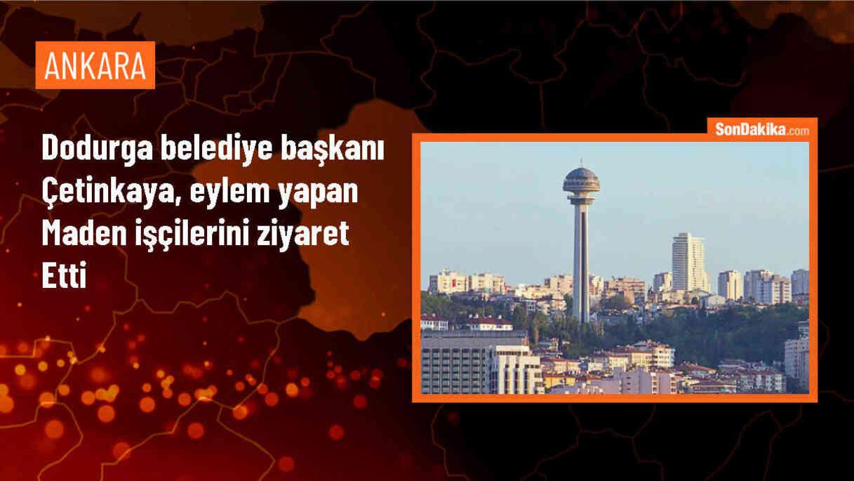 Çorum\'un Dodurga Belediye Başkanı İşçileri Ziyaret Etti