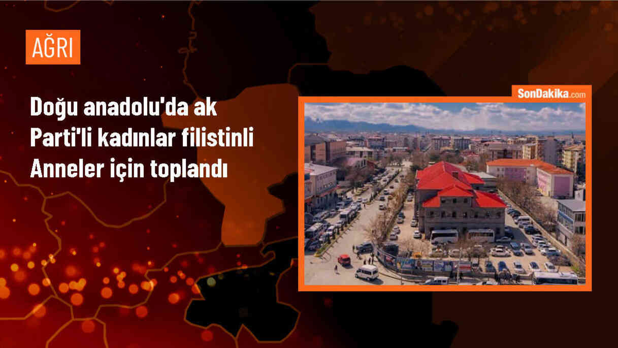 AK Parti Kadın Kolları, Gazzeli Anneler ve Çocukları İçin Basın Açıklaması Yaptı