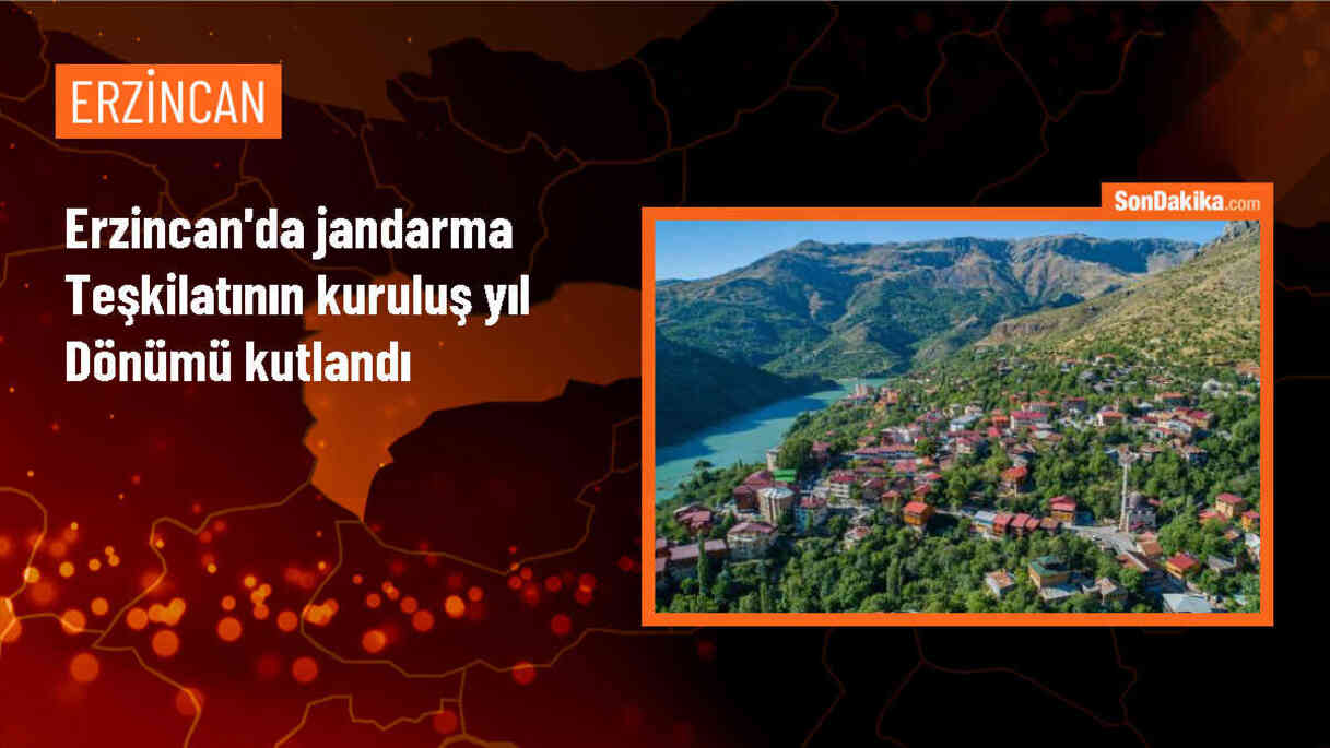 Erzincan\'da Jandarma Teşkilatının 185. kuruluş yıl dönümü coşkuyla kutlandı