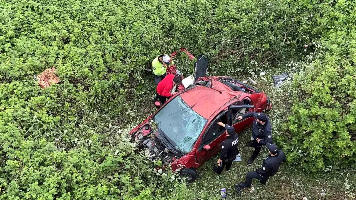 Gebze'de otomobilin istinat duvarından uçması sonucu 2. ölüm