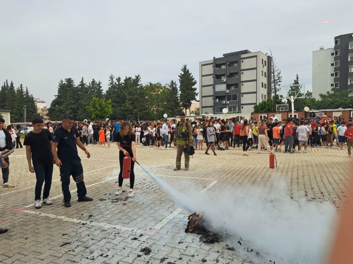 Hatay Büyükşehir Belediyesi Yangın Güvenliği Eğitimlerine Devam Ediyor