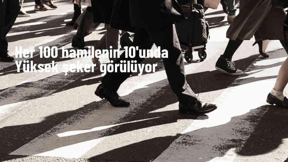Her 100 gebeden 10\'unda yüksek şeker görülüyor
