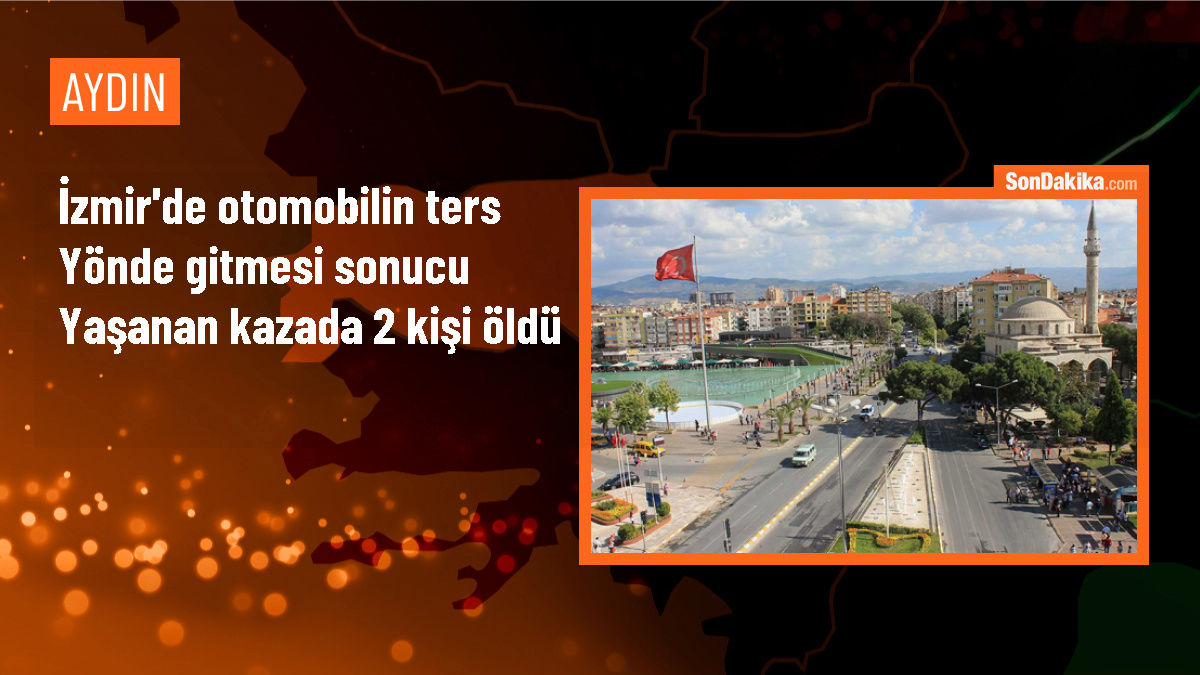 İzmir\'de Ters Yönde Giden Otomobil Kazası: 2 Ölü, 1 Yaralı