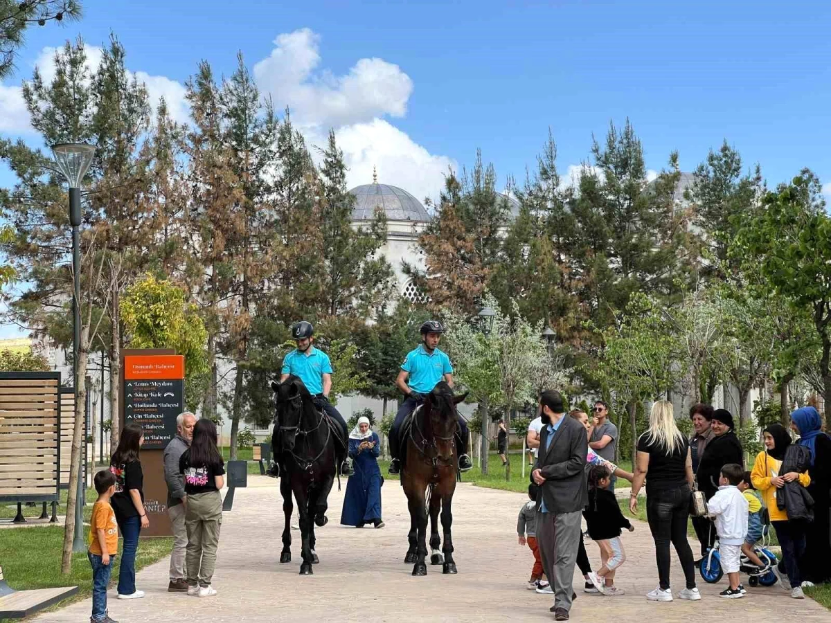 Jandarma Atlı Birliği Gaziantep\'te Görev Yaptı