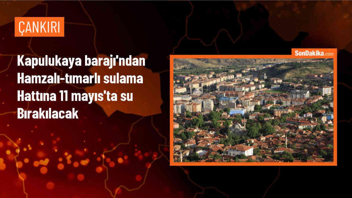 Kapulukaya Barajı\'ndan Hamzalı-Tımarlı sulama hattına su bırakılacak