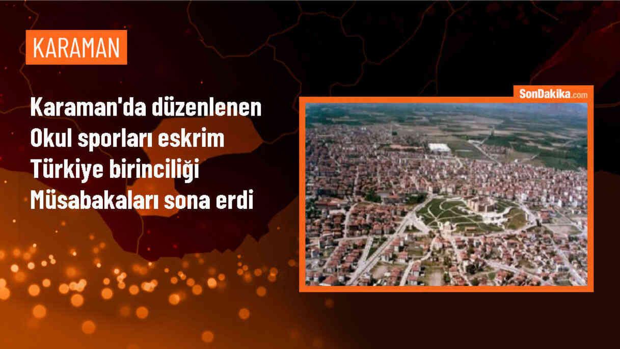 Okul Sporları Eskrim Türkiye Birinciliği Müsabakaları Sona Erdi