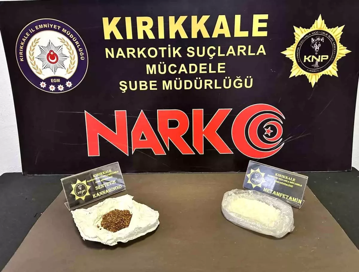 Kırıkkale\'de Uyuşturucu İle Yakalanan Şüpheliler Tutuklandı