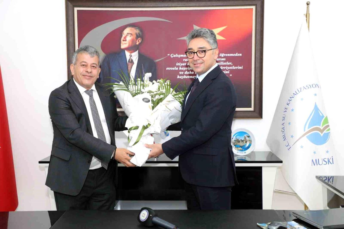 Muğla Su ve Kanalizasyon Genel Müdürlüğünde Görev Devir-Teslim Töreni