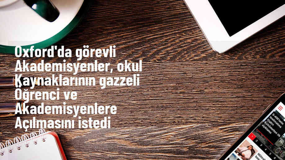 Oxford Üniversitesi, Gazzeli Öğrencilere Destek Taleplerini İçeren Mektubu İmzaladı