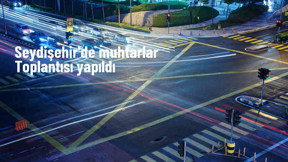 Seydişehir Belediye Başkanı ve PANKOBİRLİK Yönetim Kurulu Başkanı muhtarlarla istişare toplantısı gerçekleştirdi
