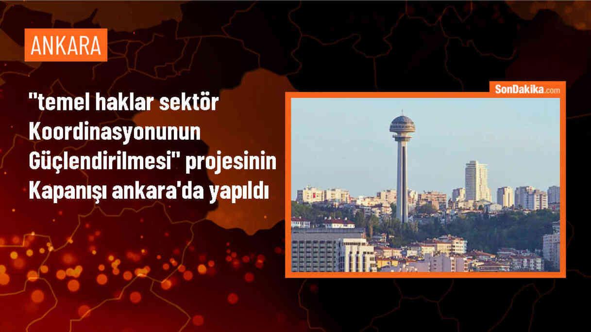 Dışişleri Bakanlığı, AB ile yapılan proje kapanış etkinliğinde bir araya geldi