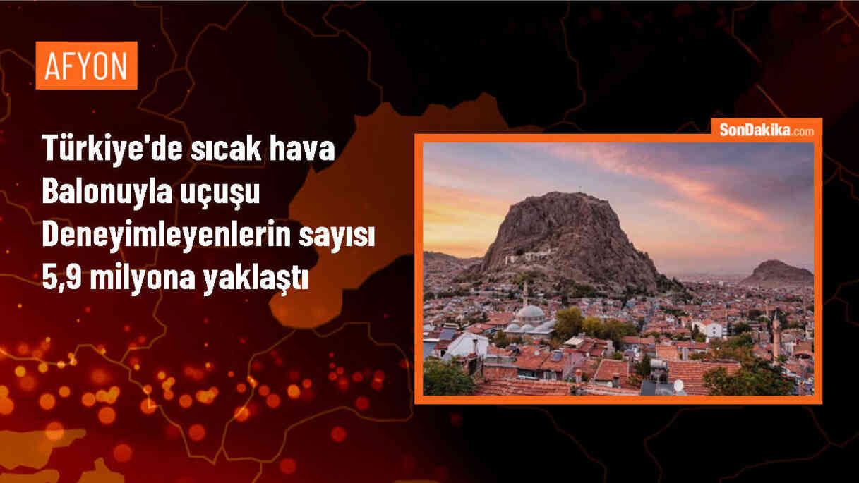 Türkiye\'de Balonla Uçuş Yapan Yolcu Sayısı Rekor Seviyeye Ulaştı