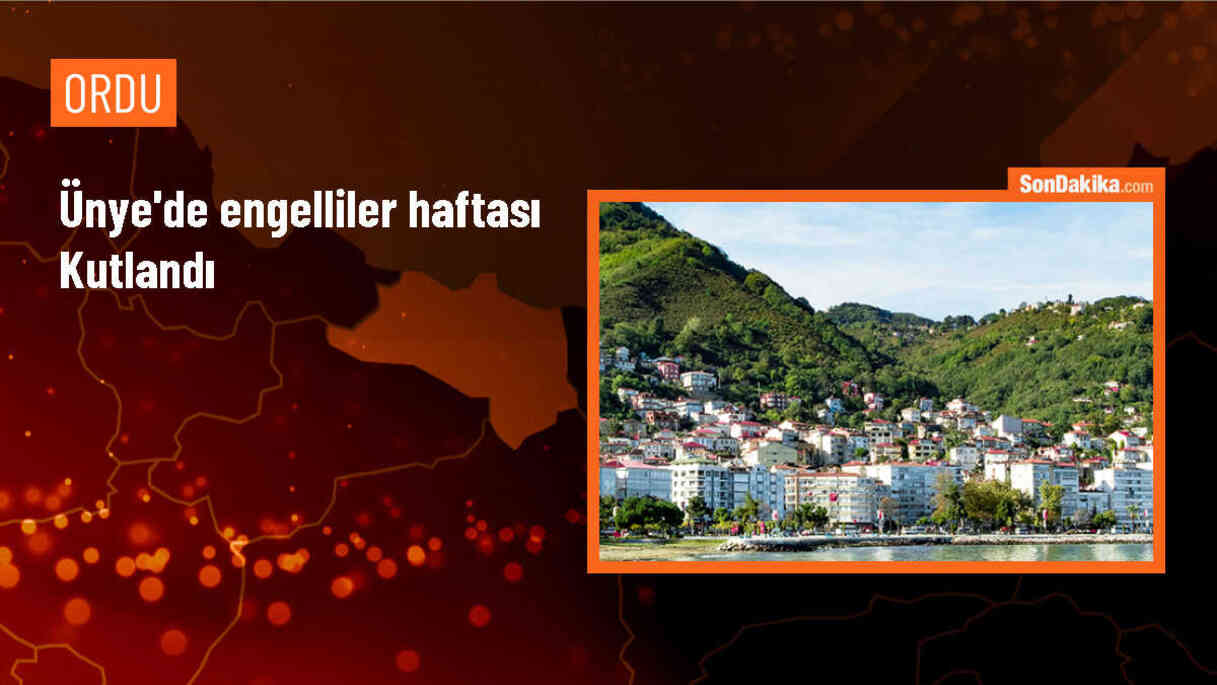 Ünye\'de Engelliler Haftası Programı Düzenlendi