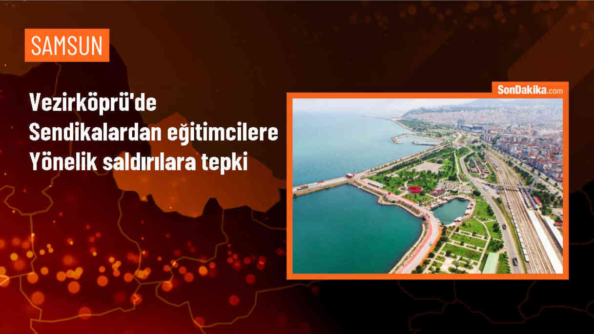 Samsun\'da Eğitimcilere Yönelik Saldırılara Tepki