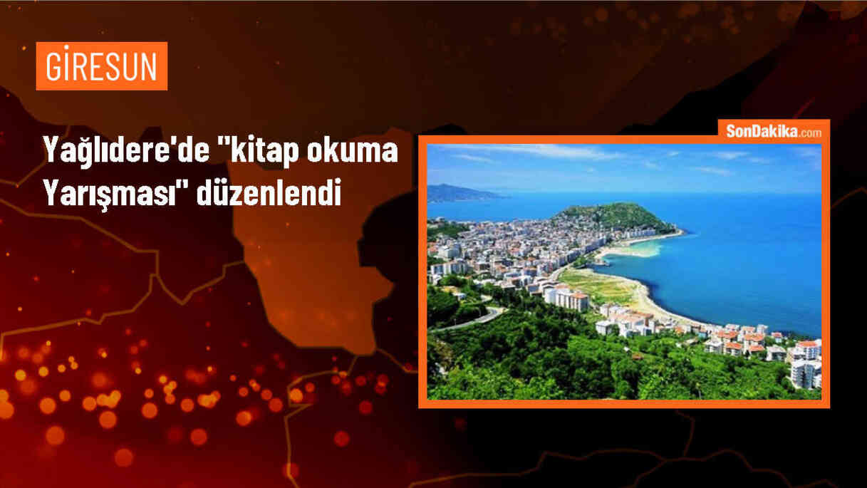 Giresun\'un Yağlıdere ilçesinde Kitap Okuma Yarışması düzenlendi