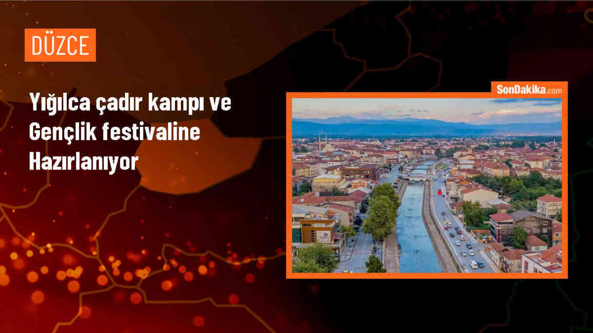 Düzce\'de Gençlik Festivali ve Çadır Kampı Düzenlenecek